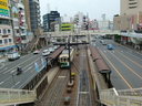
長崎駅前路面電車停車場
	